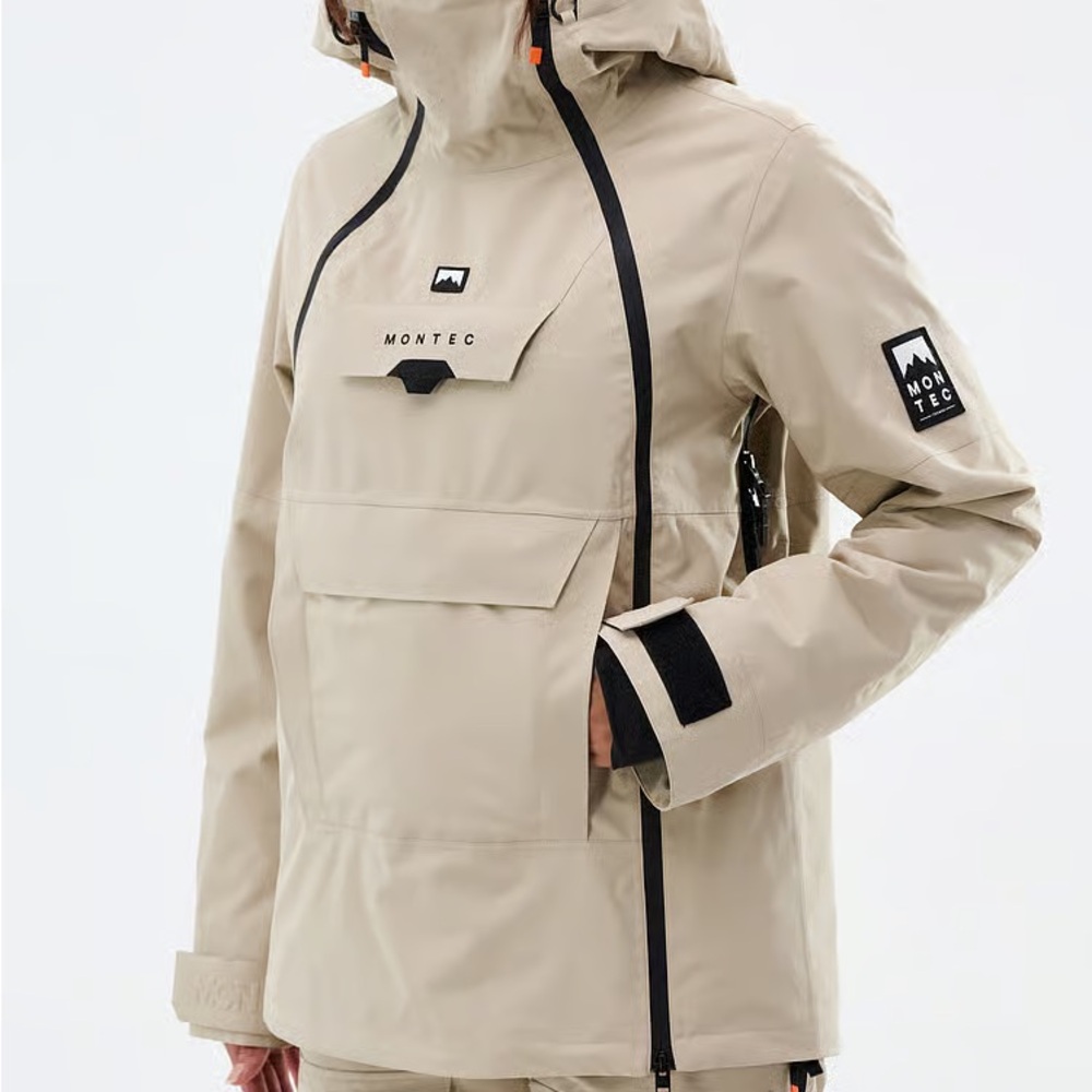 Montec Women's Ski & Snow Jacket - Beige, basically new